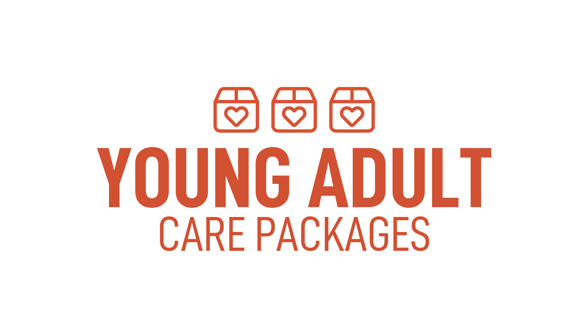 Young Adult Care Packages Due