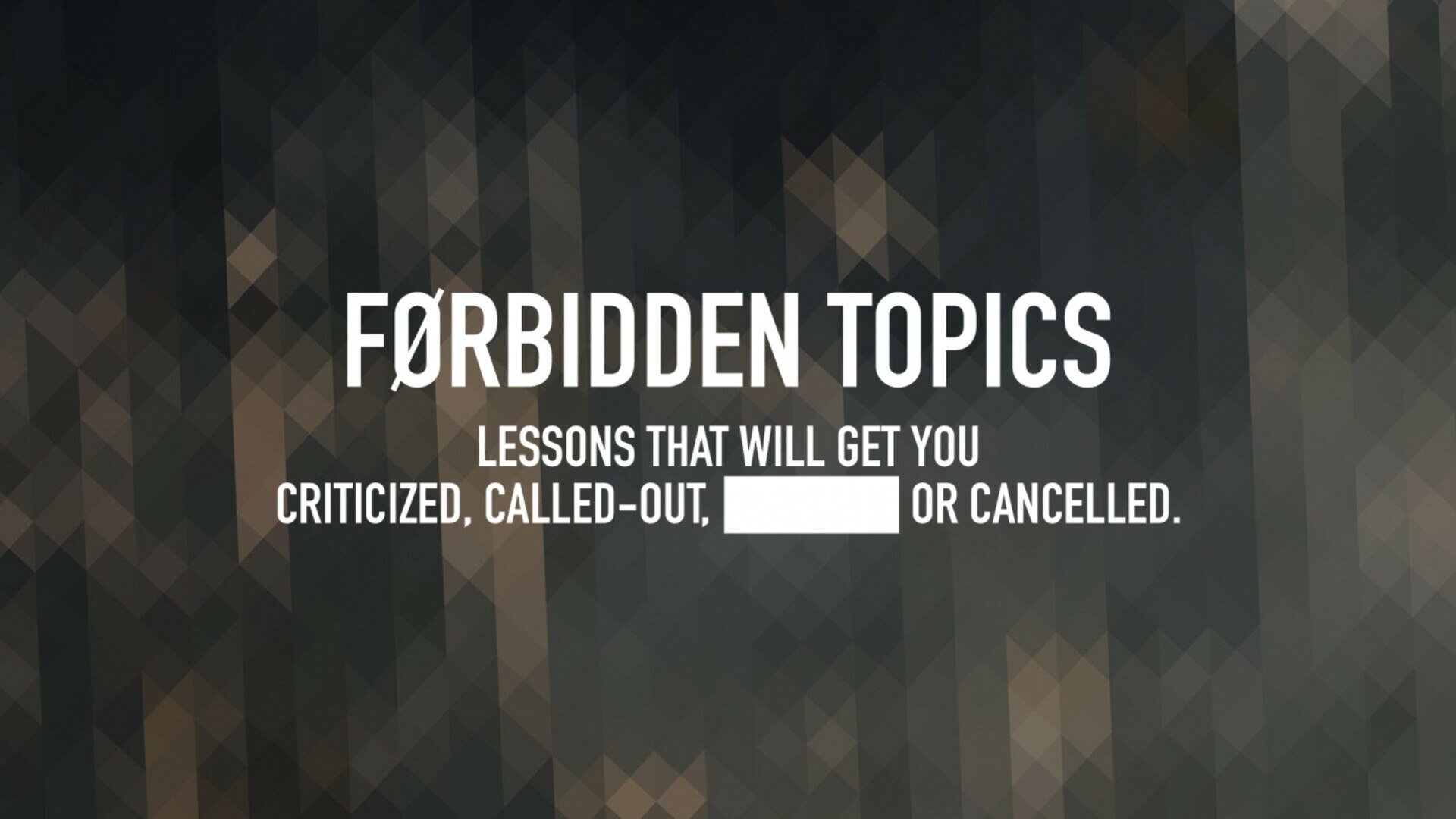 Førbidden Topics