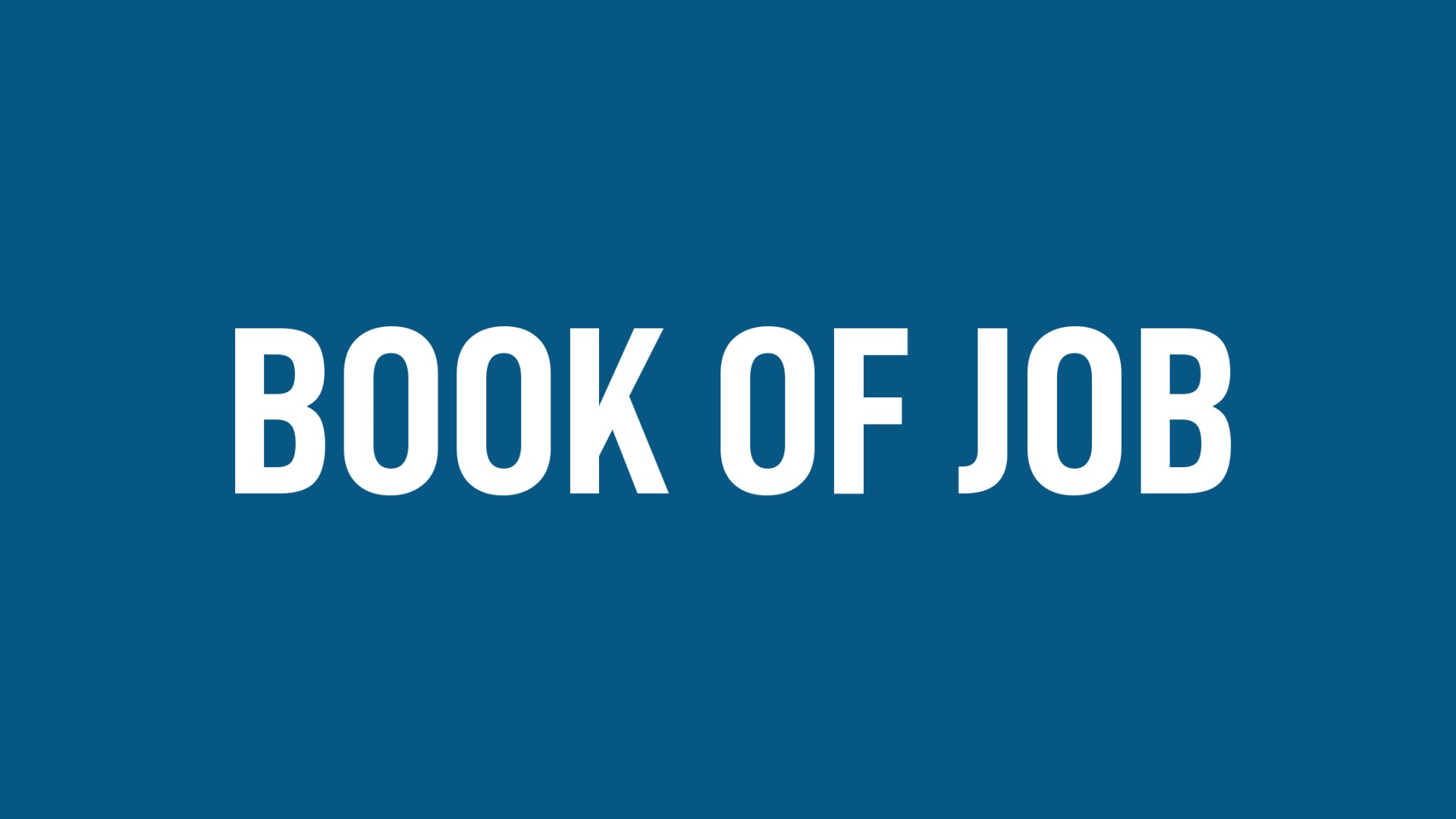 Book of Job